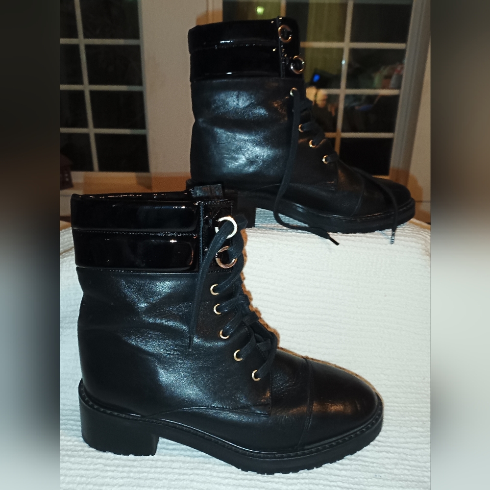 Fabianelli black boots size 38